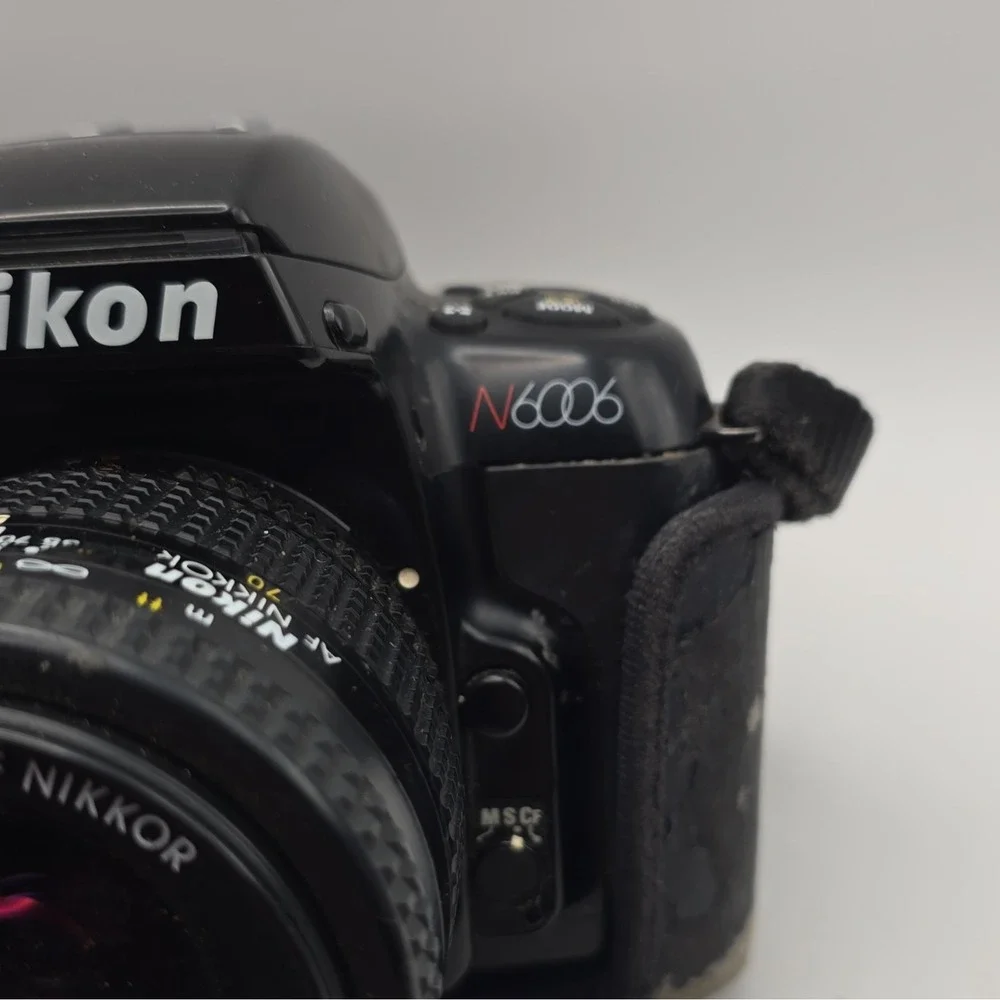 Nikon N6006 35mm SLR Film Camera Auto Exposure AF Nikkor 35-70mm Lens